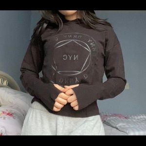 DKNY black hoodie super soft